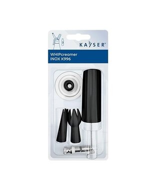 Kayser Onderhoudset slagroomspuit rvs