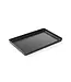Vitrine displaytray voor zoetwaren | Lichtgewicht | Aluminium | Zwart | (B)30x(D)20x(H)2cm