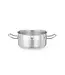 Hendi Kookpan Profi Line | Laag | 1,5 Liter | ⌀16cm | Inductie | Zonder deksel | RVS