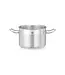 Hendi Kookpan Profi Line | Midden | 2,1 Liter | ⌀16cm | Inductie | Zonder deksel | RVS