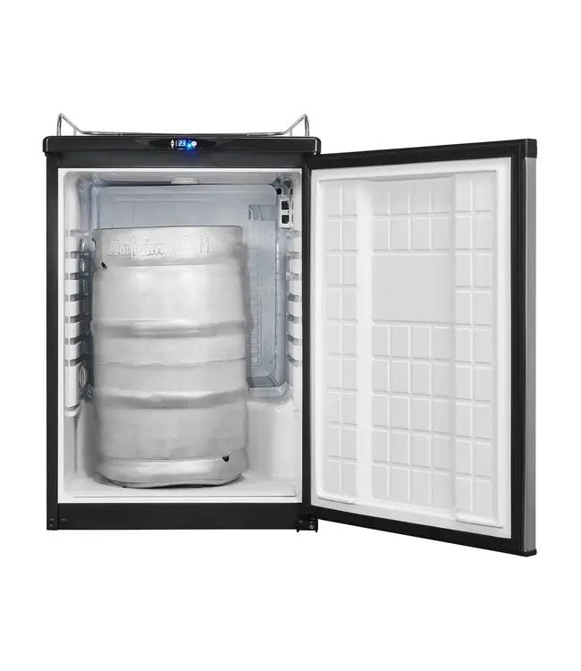 Biertap koeler BK160-HE-300G inox | voor 1x50L vat | (H)89x(B)61,5x(D)62cm