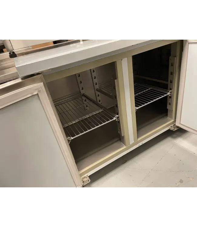 Occasion: Koelwerkbank | 3 Deurs | RVS | (H)85x180x70cm