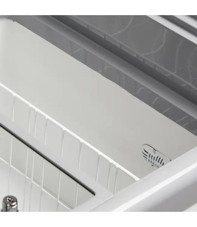 Vrieskist NIC402SC | 390L | -24 tot -14 | Glazen schuifdeksel