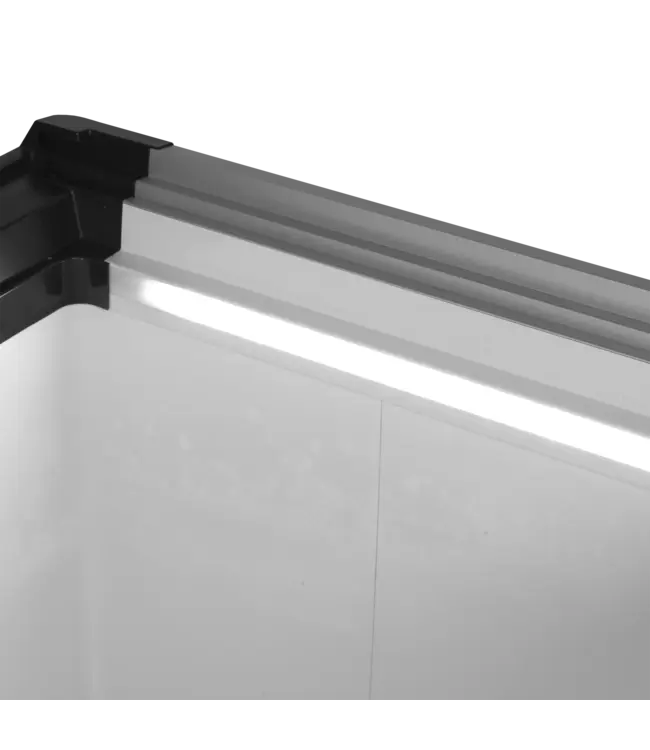 Vrieskist IDB500-W1 | 525L | tot -30 graden | Glazen schuifdeksel