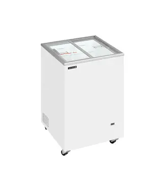Tefcold Vrieskist IC102SC | 108L | -24 tot -14 | Glazen schuifdeksel