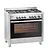 Gasfornuis met oven