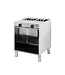 Vimitex Kooktoestel Vimitex | 2 Pitten | Gas | 14kW | Met onderkast | 91,5cm breed