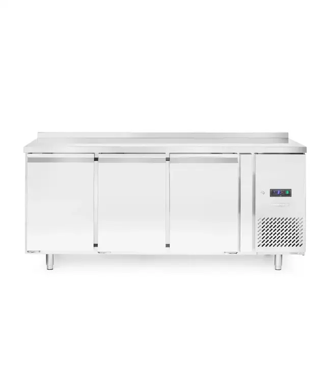 Koelwerkbank Profi Line | 3 Deurs | Spatrand | (H)87,9x(B)179,5x(D)70cm