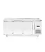Koelwerkbank Profi Line | 3 Deurs | Spatrand | (H)87,9x(B)179,5x(D)70cm