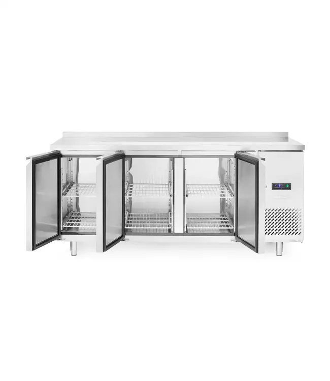 Koelwerkbank Profi Line | 3 Deurs | Spatrand | (H)87,9x(B)179,5x(D)70cm