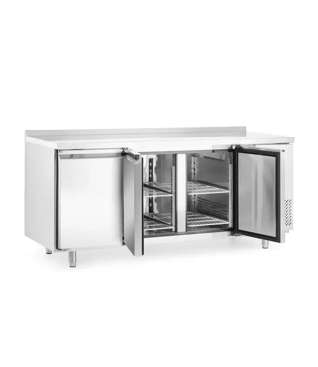 Koelwerkbank Profi Line | 3 Deurs | Spatrand | (H)87,9x(B)179,5x(D)70cm