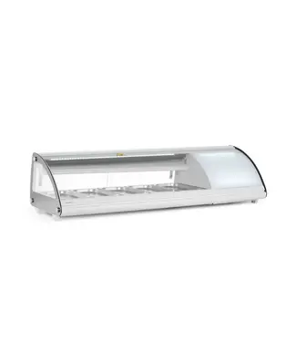 Arktic Sushi display koelvitrine | 5x 1/3GN | 130,7cm breed | 44,5cm diep