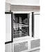 Pizzawerkbank met opzetkoelvitrine | 3 Deurs | boven 6x 1/4GN | (H)149,1x(B)140x(D)70cm