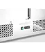 Pizzawerkbank met opzetkoelvitrine | 3 Deurs | boven 6x 1/4GN | (H)149,1x(B)140x(D)70cm