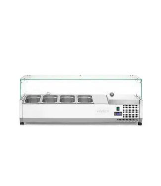 Arktic Opzetkoelvitrine Kitchen Line | 4x 1/3GN | (H)45,6x(B)120,8x(D)40cm
