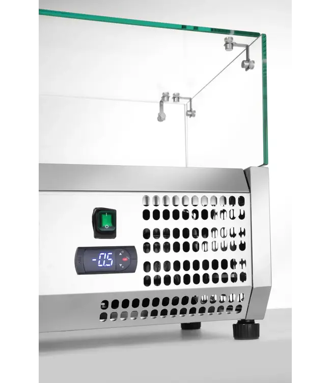 Opzetkoelvitrine Kitchen Line | 4x 1/3GN | (H)45,6x(B)120,8x(D)40cm