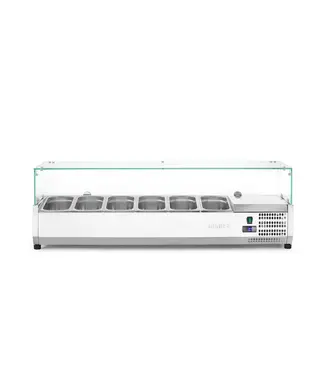 Arktic Opzetkoelvitrine Kitchen Line | 6x 1/3GN | (H)45,6x(B)140,5x(D)42cm