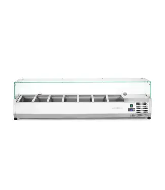 Arktic Opzetkoelvitrine Kitchen Line | 7x 1/3GN | (H)46x(B)160,5x(D)42cm