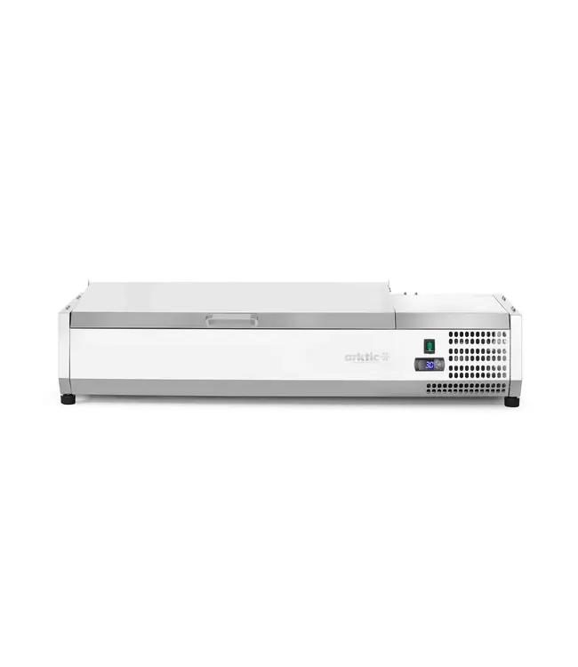 Opzetkoelvitrine | 4x 1/3GN | (B)120,5x(D)39,5x(H)29cm