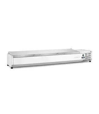 Arktic Opzetkoelvitrine | 8x 1/3GN | (B)180,5x(D)39,5x(H)29cm
