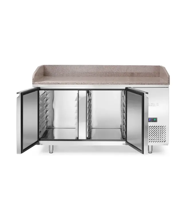 Pizzawerkbank Arktic | 2 Deuren | Geforceerd | 151cm breed | 80cm diep