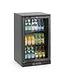 Barkoelkast | 1 Glazen deur | 103L | Zwart | (H)87x(B)50x(D)53cm