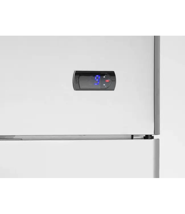 Koelkast Profi Line | 1 Deur | 410L | RVS | Met wielen | (H)195x(B)60x(D)74cm