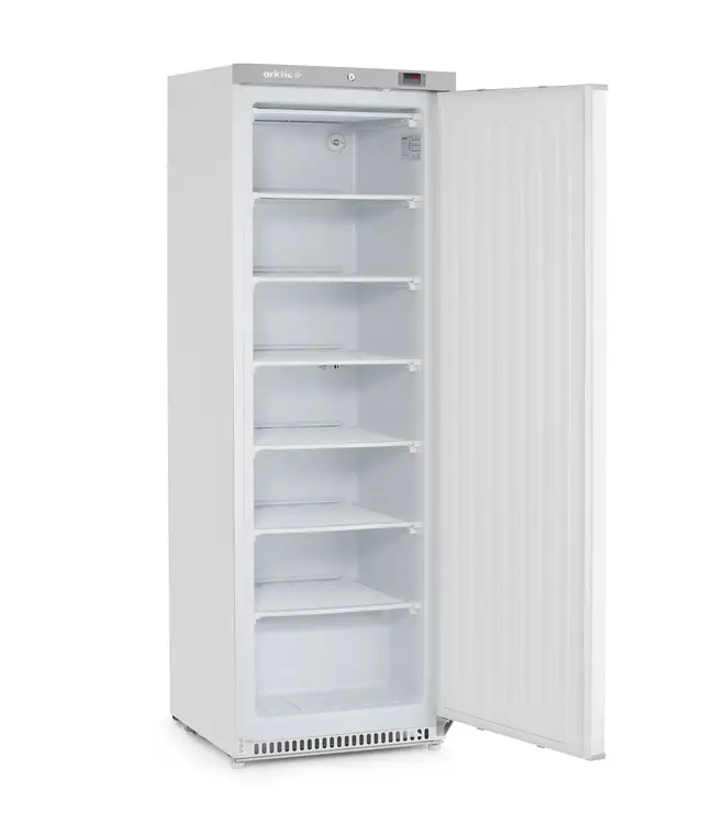 Vrieskast Budget Line | 400L | Enkeldeurs | Staand model | Wit | (H)187,5x(B)64,6x(D)60cm