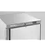 Vrieskast Budget Line | 200L | Enkeldeurs | Laag model | RVS | (H)83,8x(B)65,5x(D)59,8cm
