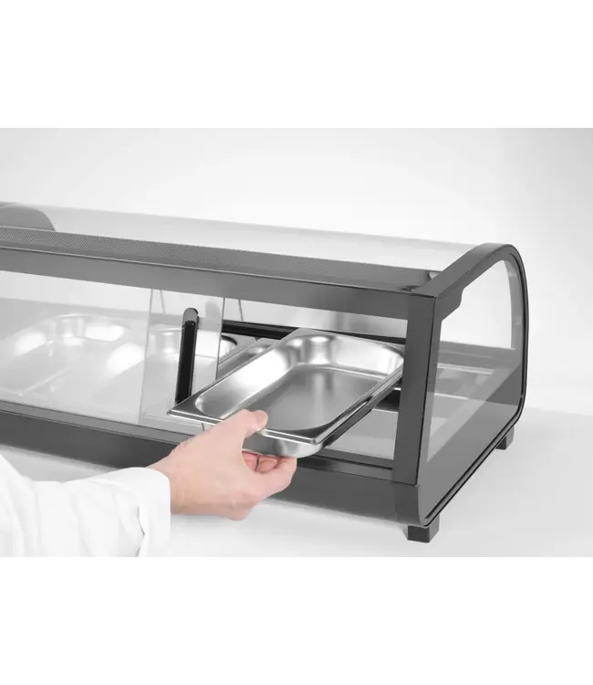 Sushi displaykoelvitrine | 6x 1/3GN | 152,9cm breed