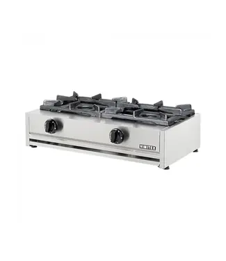 Vimitex Kooktoestel Vimitex | 2 Pitten | Gas | Tafelmodel | 14kW | 71cm breed