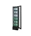 Drankenkoelkast | 160L | Glazen deur | Zwart | (H)177,5x(B)40,5x(D)43,5cm