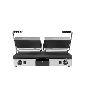 Milantoast Contactgrill MilanToast | Glad | Dubbel | Gietijzer | Elektrisch | 3,5kW