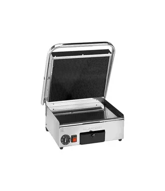 Milantoast Contactgrill MilanToast | Glad / geribbeld | Keramisch glas | Elektrisch | 1,99kW