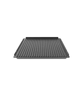 Unox Bakplaat/grillplaat Unox BakerLux SPEED.Pro | 46x33cm | Glad/geribbeld | Aluminium