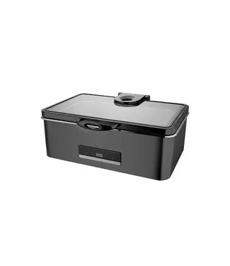 Sunnex Chafing dish Sunnex | 1/1GN | Elektrisch | Glazen deksel | Zwart