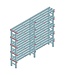 Eurostelling | Diepte 300mm | (B)1000 tot 2000mm | (H)1450 tot 2250mm