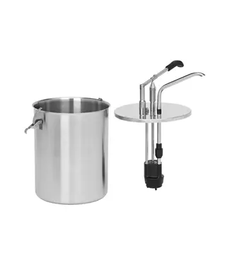 Hovicon Sausdispenser RVS | 1x 8 Liter | ⌀215mm x (H)430mm