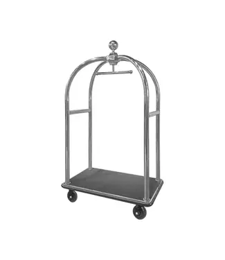 Hotel bagagetrolley | Chroom