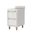 Qusinox RVS Werktafel met 2 lades | 1/1GN | Spatrand | 40cm breed