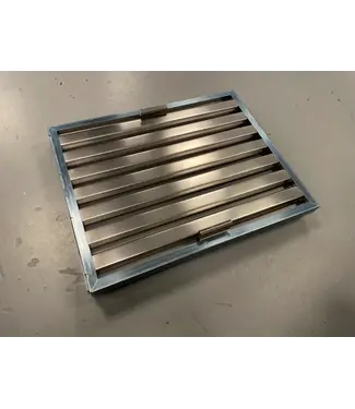 Lamellenfilter voor afzuigkap | 400 mm x 500 mm x 25 mm