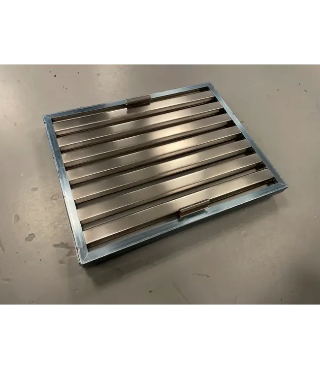 Lamellenfilter voor afzuigkap | 400 mm x 500 mm x 25 mm