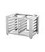 Qusinox RVS Onderstel Qusinox | 10x 1/1GN of 60x40 | (H)70x(B)103x(D)70cm