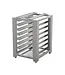 Qusinox RVS Onderstel Qusinox | 7x 1/1GN of 60x40 | (H)90x(B)60x(D)70cm