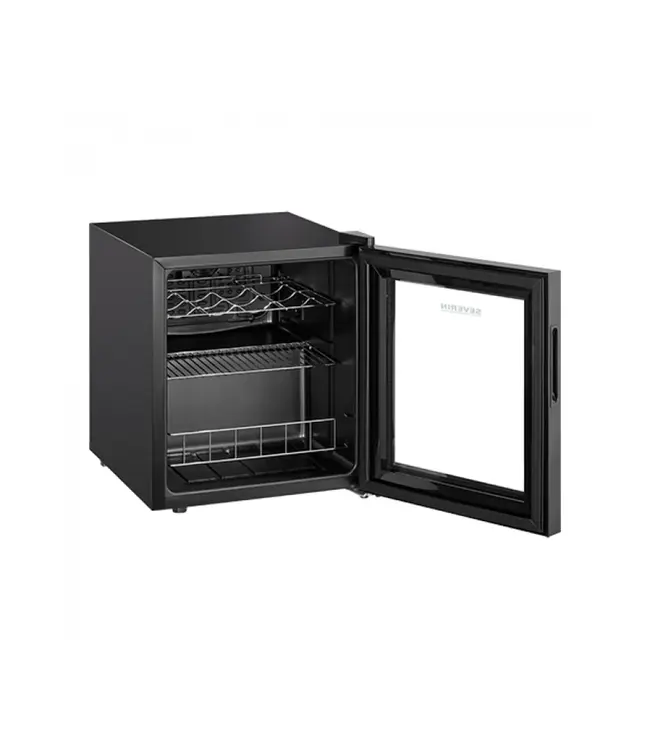 Mini Wijnkoelkast Severin | 46L | Voor 15 flessen | +4 tot +18°C | Laag model