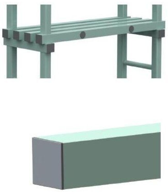 Eurostelling | Diepte 400mm | (B)1000 tot 2000mm | (H)1450 tot 2250mm