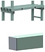Eurostelling | Diepte 400mm | (B)1000 tot 2000mm | (H)1450 tot 2250mm
