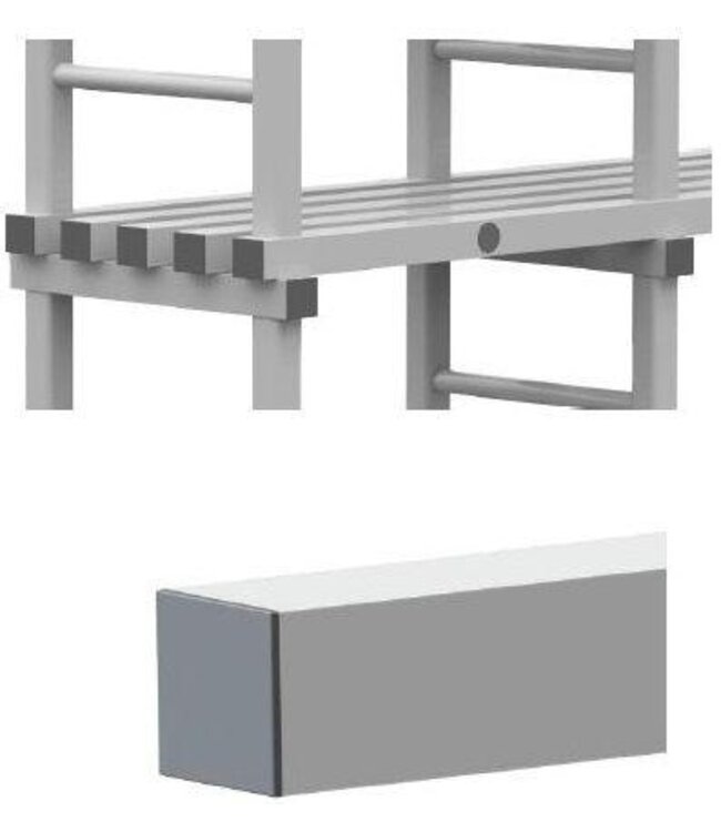Eurostelling | Diepte 400mm | (B)1000 tot 2000mm | (H)1450 tot 2250mm