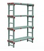 Eurostelling | Diepte 400mm | (B)1000 tot 2000mm | (H)1450 tot 2250mm