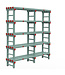 Eurostelling | Diepte 400mm | (B)1000 tot 2000mm | (H)1450 tot 2250mm